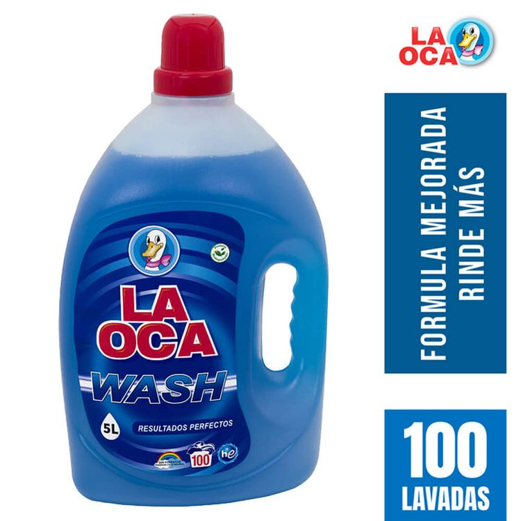 Detergente Líquido La Oca Wash 5L