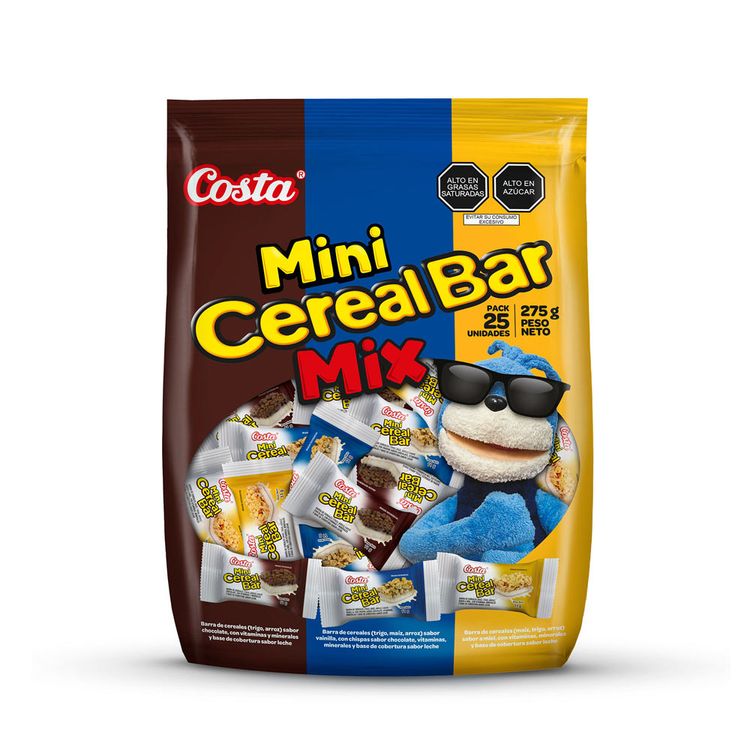 Mix Cereal Bar Mini 25un