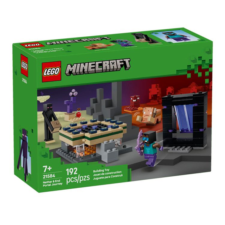 Set Lego El Viaje por El Nether y El Portal