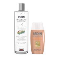 Pack Isdin : Micellar Solution + Fotoprotector Fusion Water Magic Medium