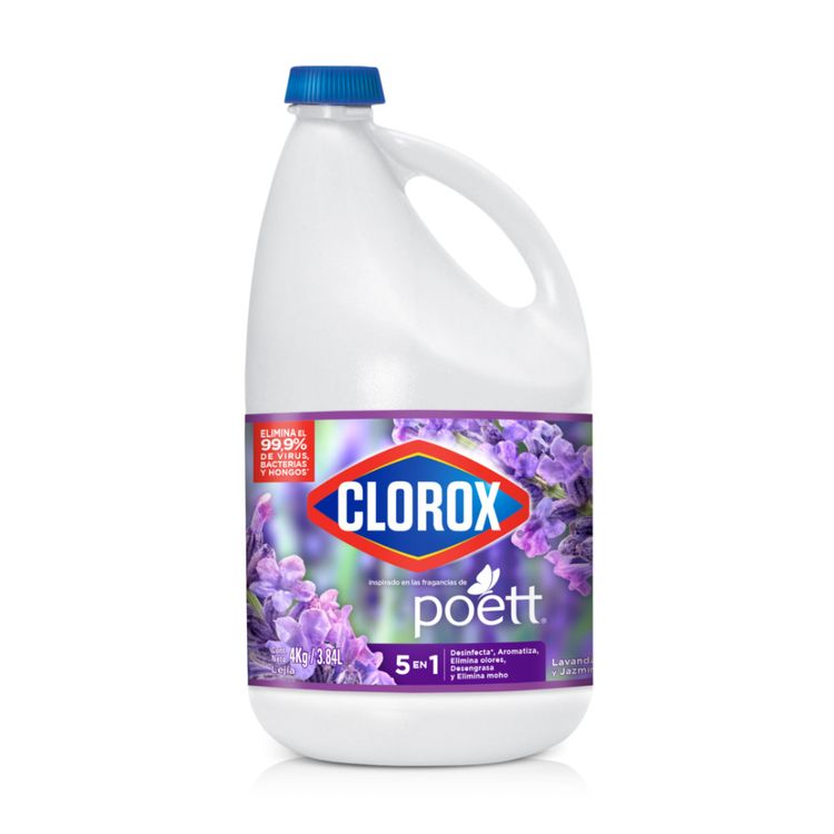 Lejía Clorox Flores de Lavanda 4kg
