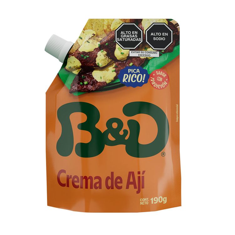 Crema de Ají Parrillero B&D Doypack 190g