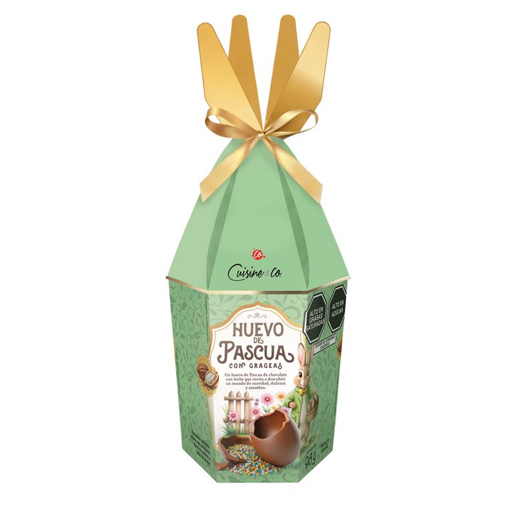 Huevo de Pascua con Grageas Cuisine & Co 98g