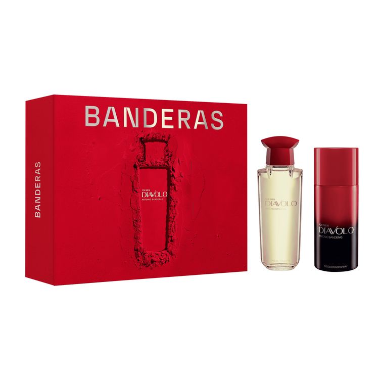 Pack Banderas Diavolo Men: Eau de Toilette 100ml + Desodorante 150ml