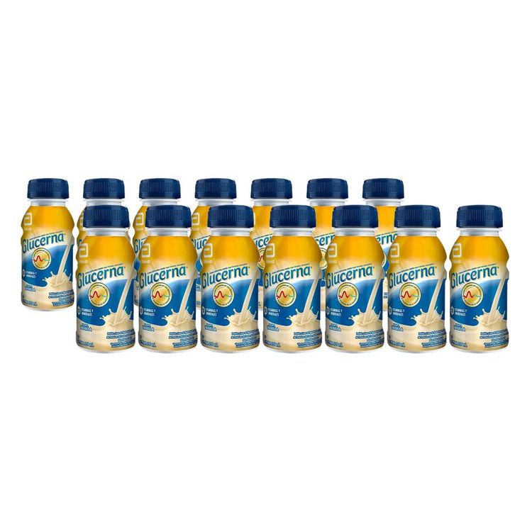 Pack x14 Suplemento Nutricional para Diabéticos Glucerna Vainilla 237ml