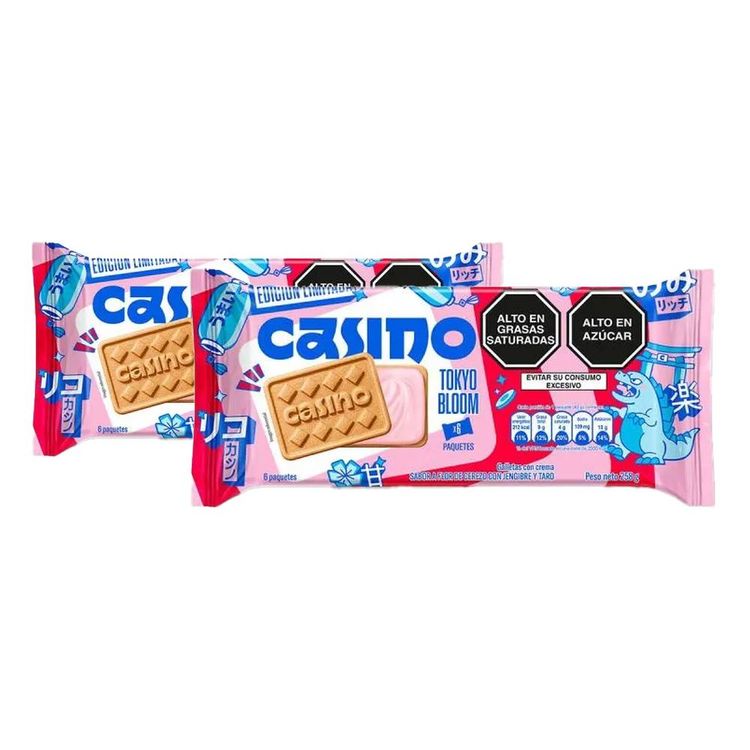 Sixpack x2 Galleta Casino Tokyo Bloom 43g