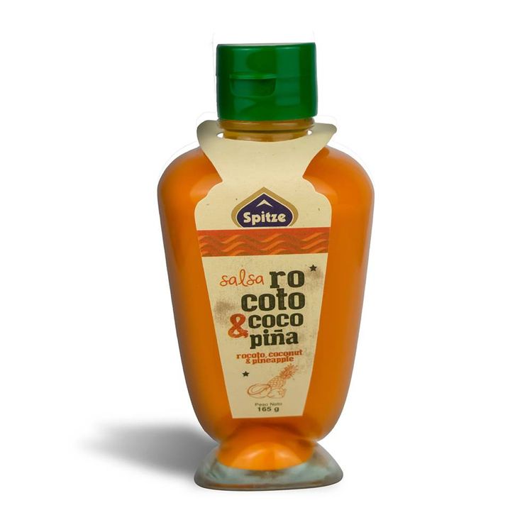 Salsa de Rocoto, Coco y Piña Spitze 165g Salsa de Rocoto, Coco y Piña Spitze Frasco 165 g