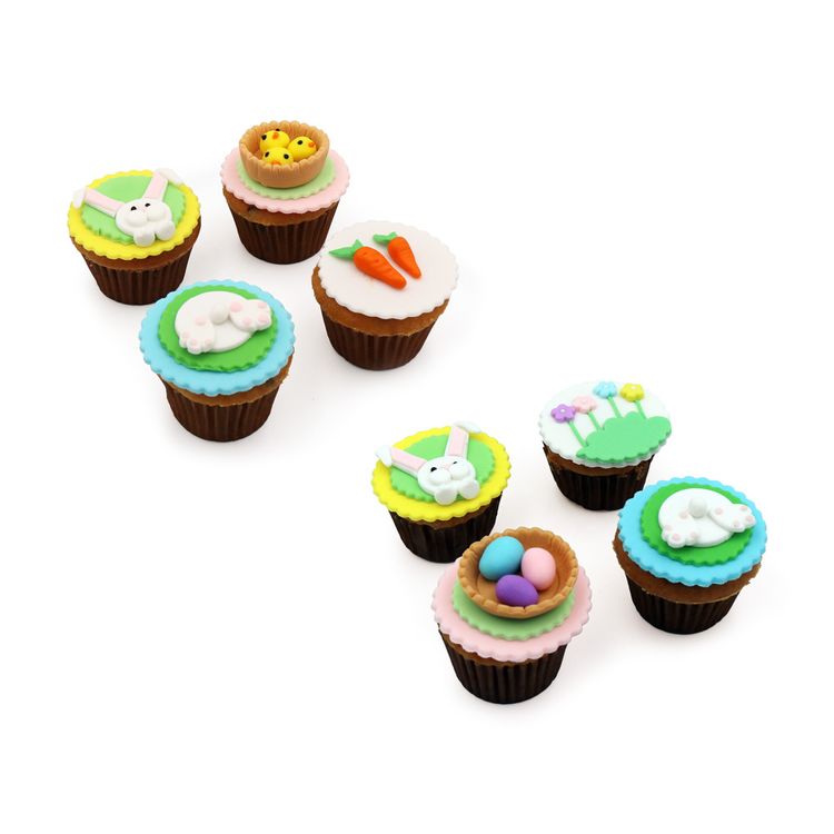 Cupcakes Pascua 4un Surtido