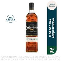 Ron Flor de Caña Añejo Clásico 5 Años Botella 750ml