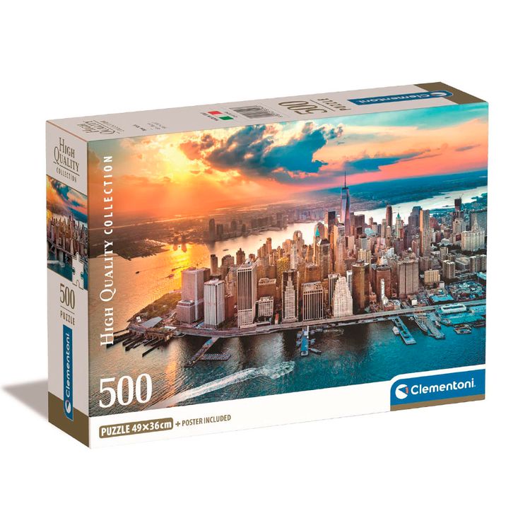 Rompecabezas Clementoni Nueva York 500 piezas