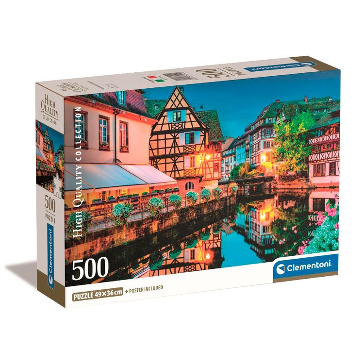 Rompecabezas Clementoni Strasburgo 500 piezas