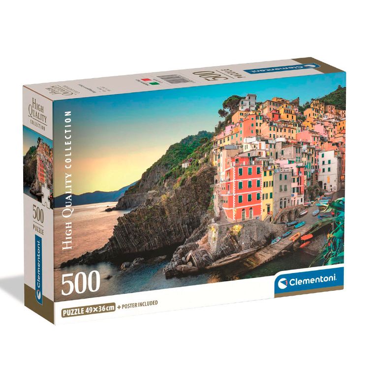 Rompecabezas Clementoni Riomaggio 500 piezas