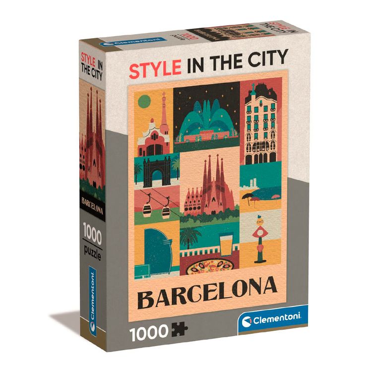 Rompecabezas Clementoni Barcelona 1000 piezas