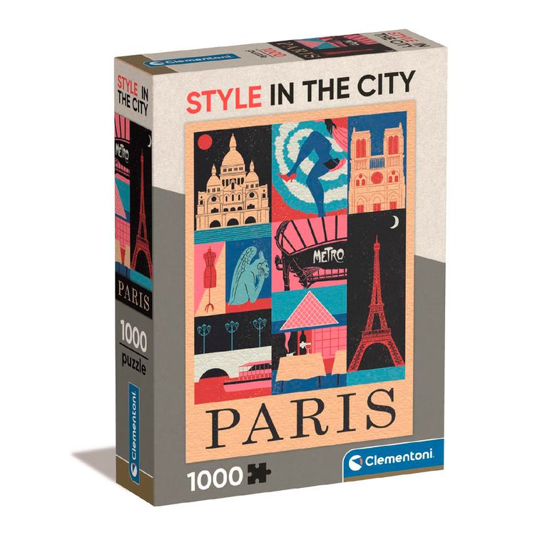 Rompecabezas Clementoni Paris 1000 piezas