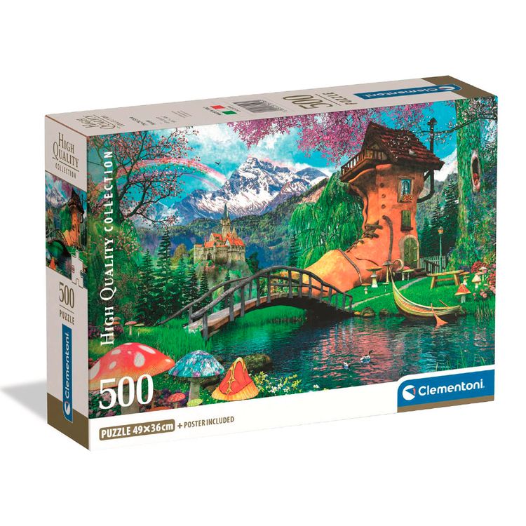 Rompecabezas Clementoni 500 piezas adultos