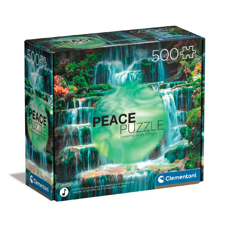Rompecabeza Clementoni Peace Puzzle The Flow 500 Piezas