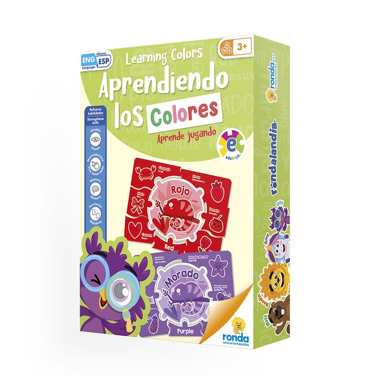 Juego de Mesa Ronda Aprendiendo los Colores