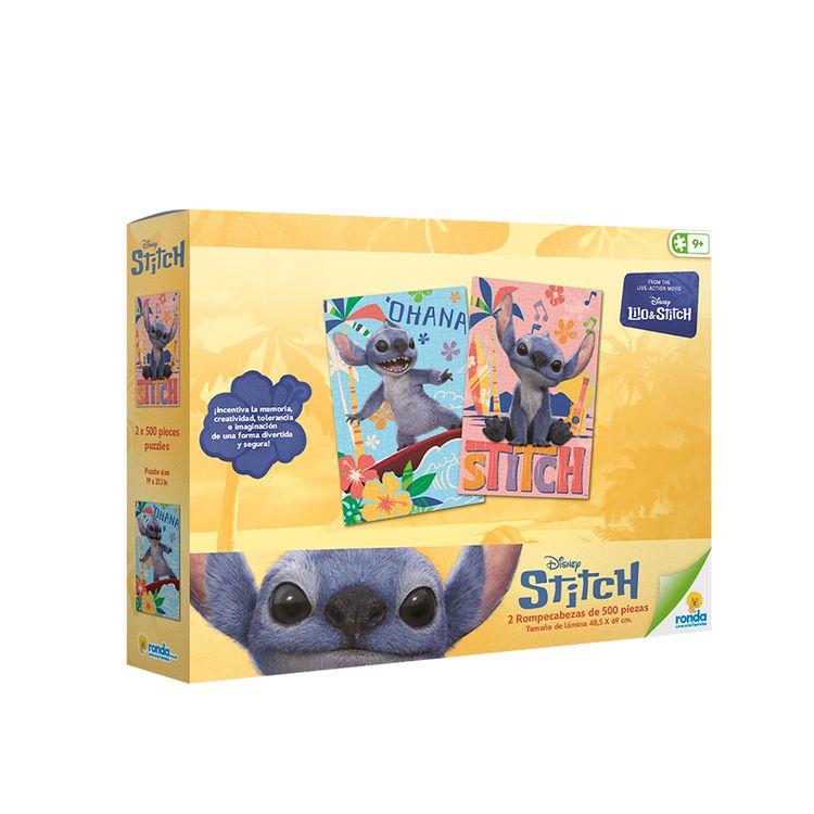 Rompecabezas Ronda Stitch 500Pz