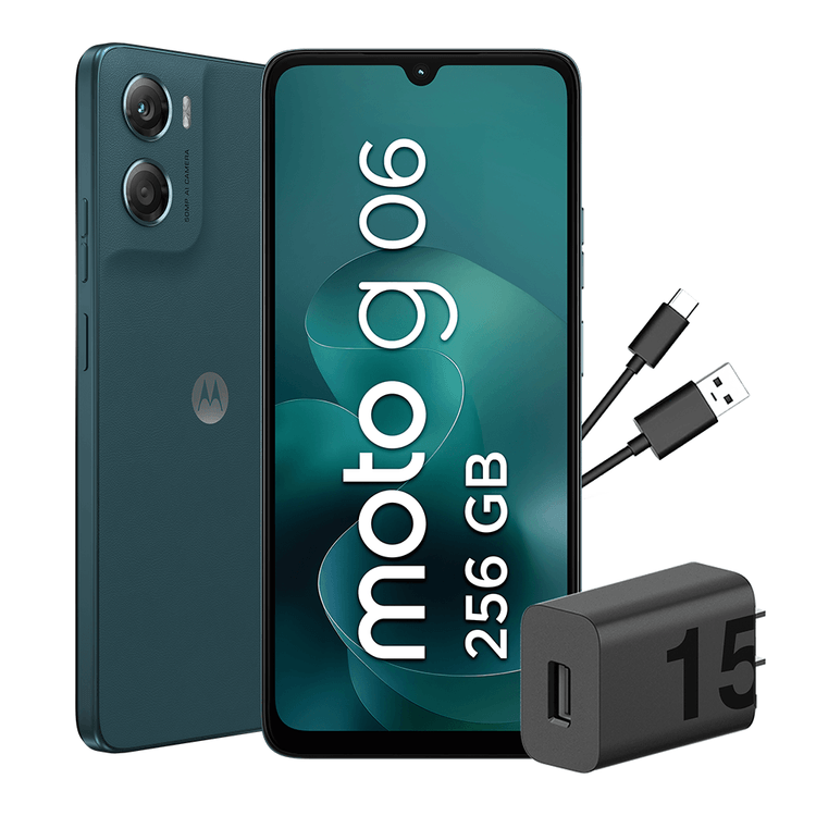Smartphone Moto G06 4GB+256GB Azul