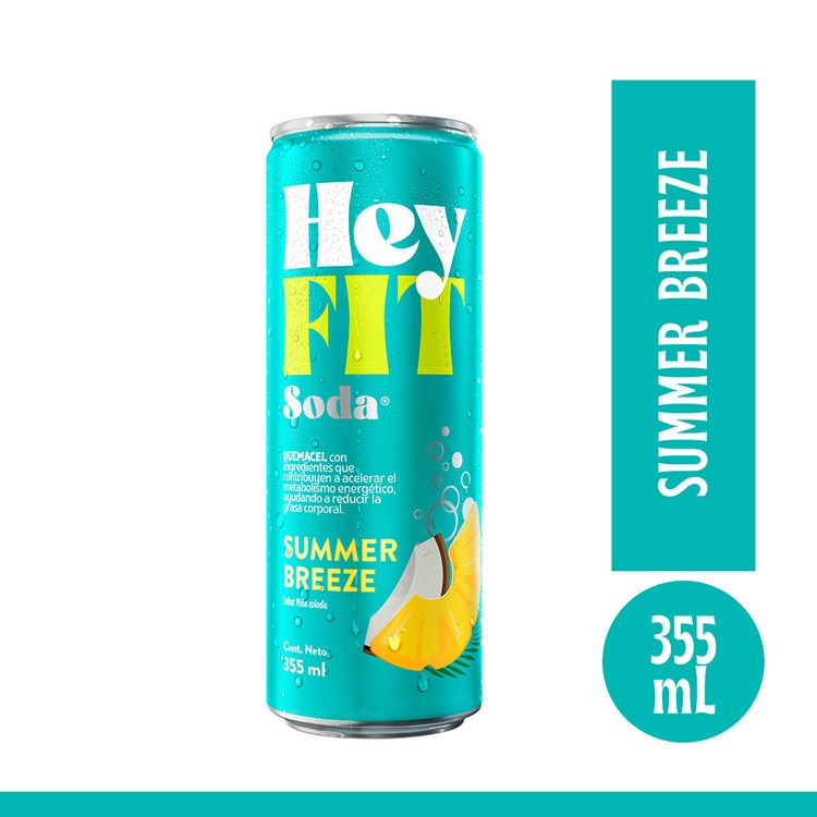 GASEOSA HEY FIT LT 355 ML , Piña