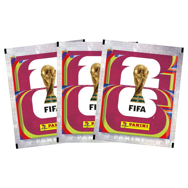 Pack de 25 Sobres Panini Mundial 2026
