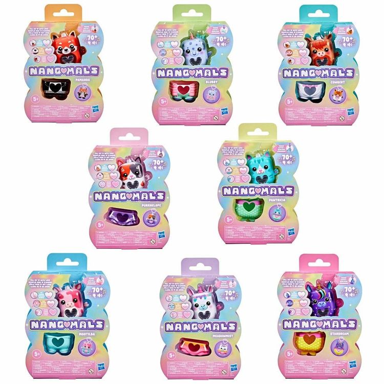 Mascota Electrónica Hasbro Nano-Mals Surtido