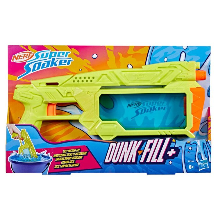 Lanzador Nerf Super Soaker Dunk-Fill+ Lanzador Nerf Super Soaker Dunk-Fill+