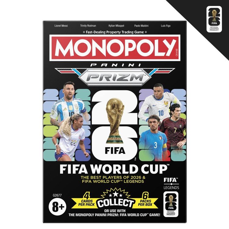 Cartas Copa Mundial Monopoly de La Fifa