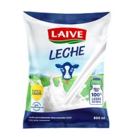 Leche UHT Laive Bolsa 800ml