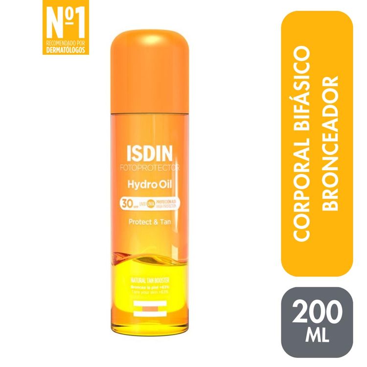 Fotoprotector ISDIN Hydro Oil FPS30 Spray 200ml