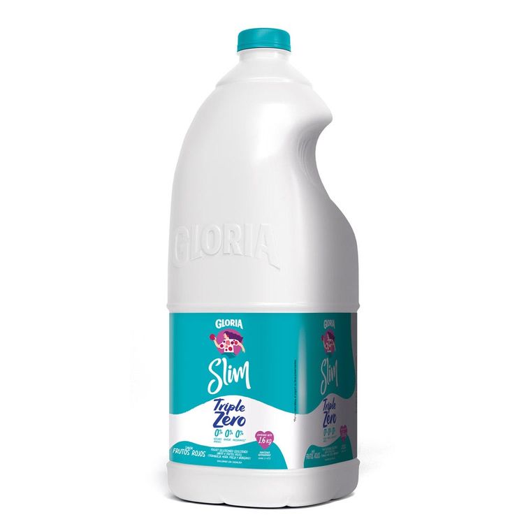 Yogurt Bebible Gloria Slim Frutos Rojos Galonera 1.7kg