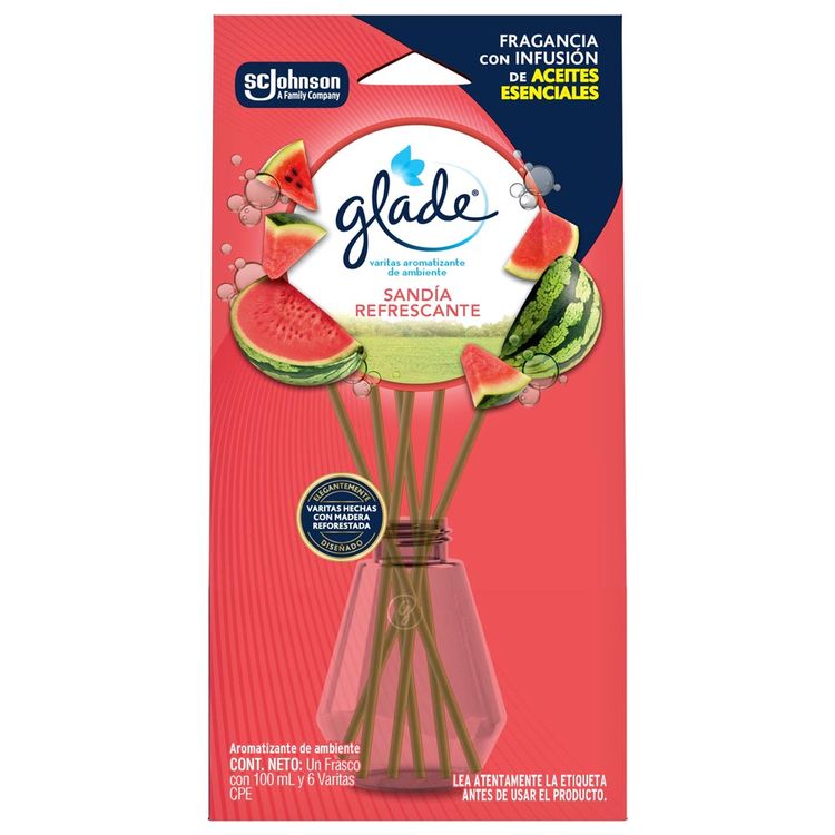 Varitas Aromatizantes Glade Aroma Sandía Refrescante 100ml