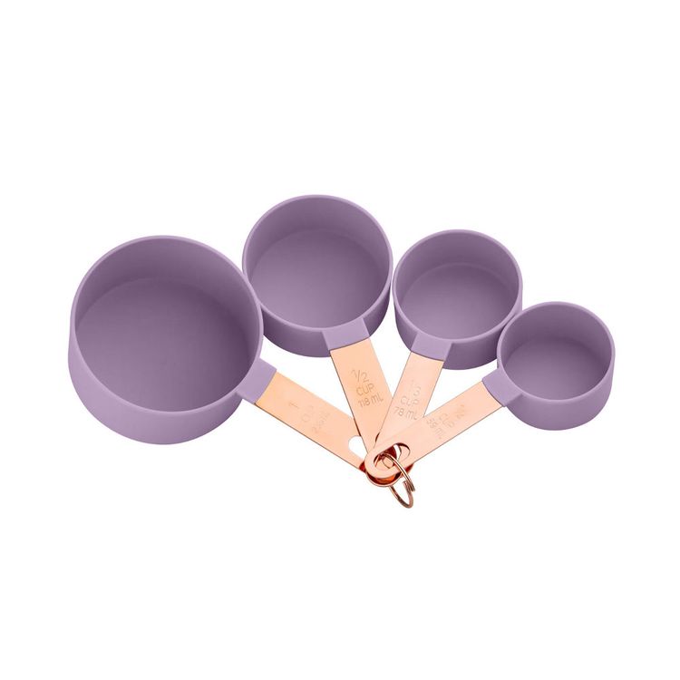 Set x4 Tazas Medidoras Krea Reposteria