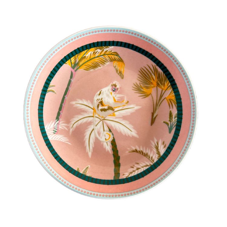 Plato Té Krea Ceramica Print Shangrila 12cm