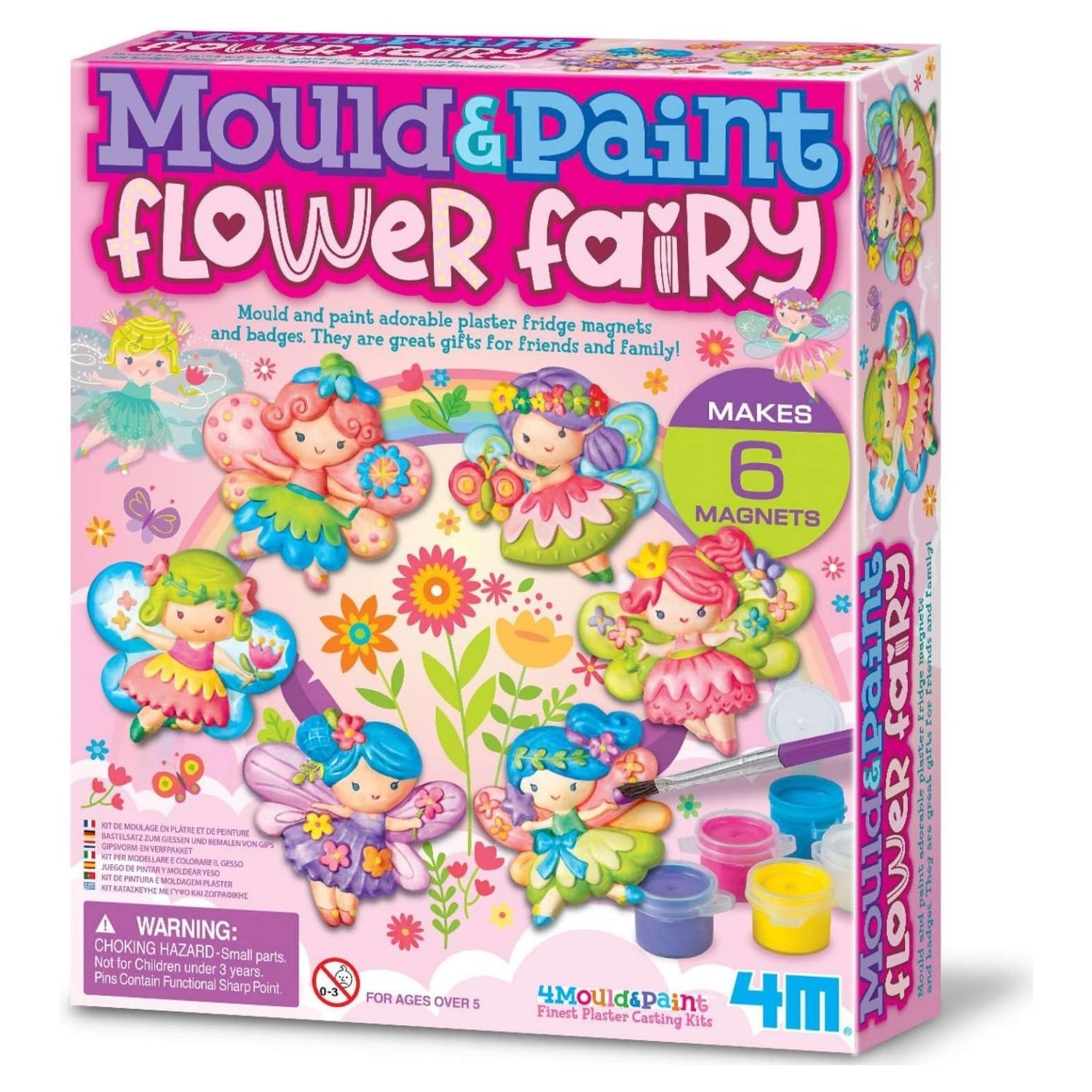 Moldea y Pinta Figuras 4M Modelo Hadas Bril
