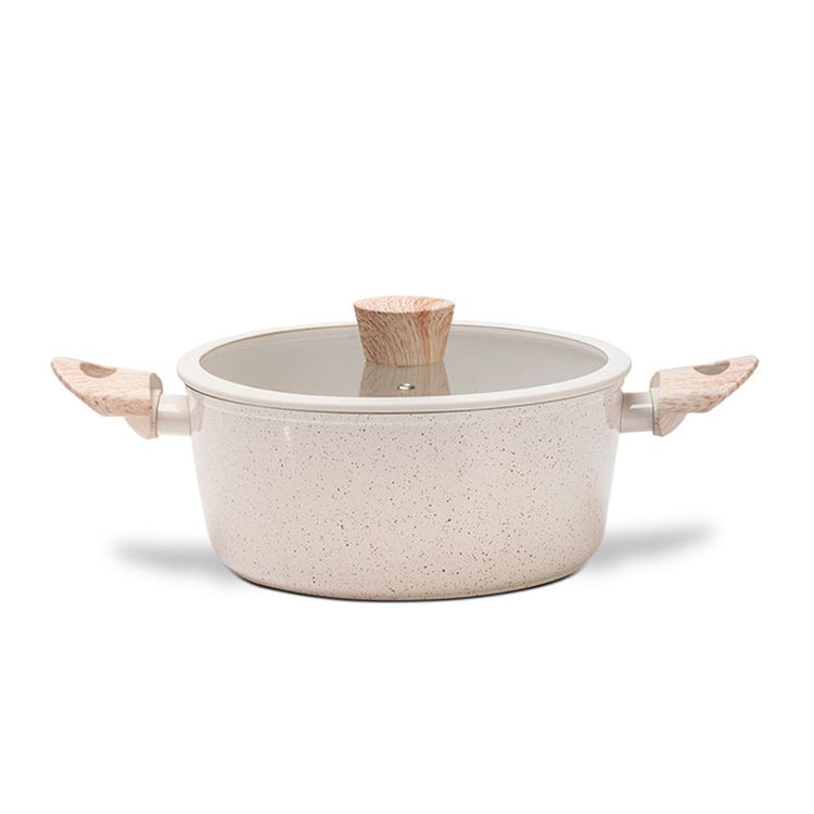 Olla Brinox Cerámica Sirius Vainilla 22cm