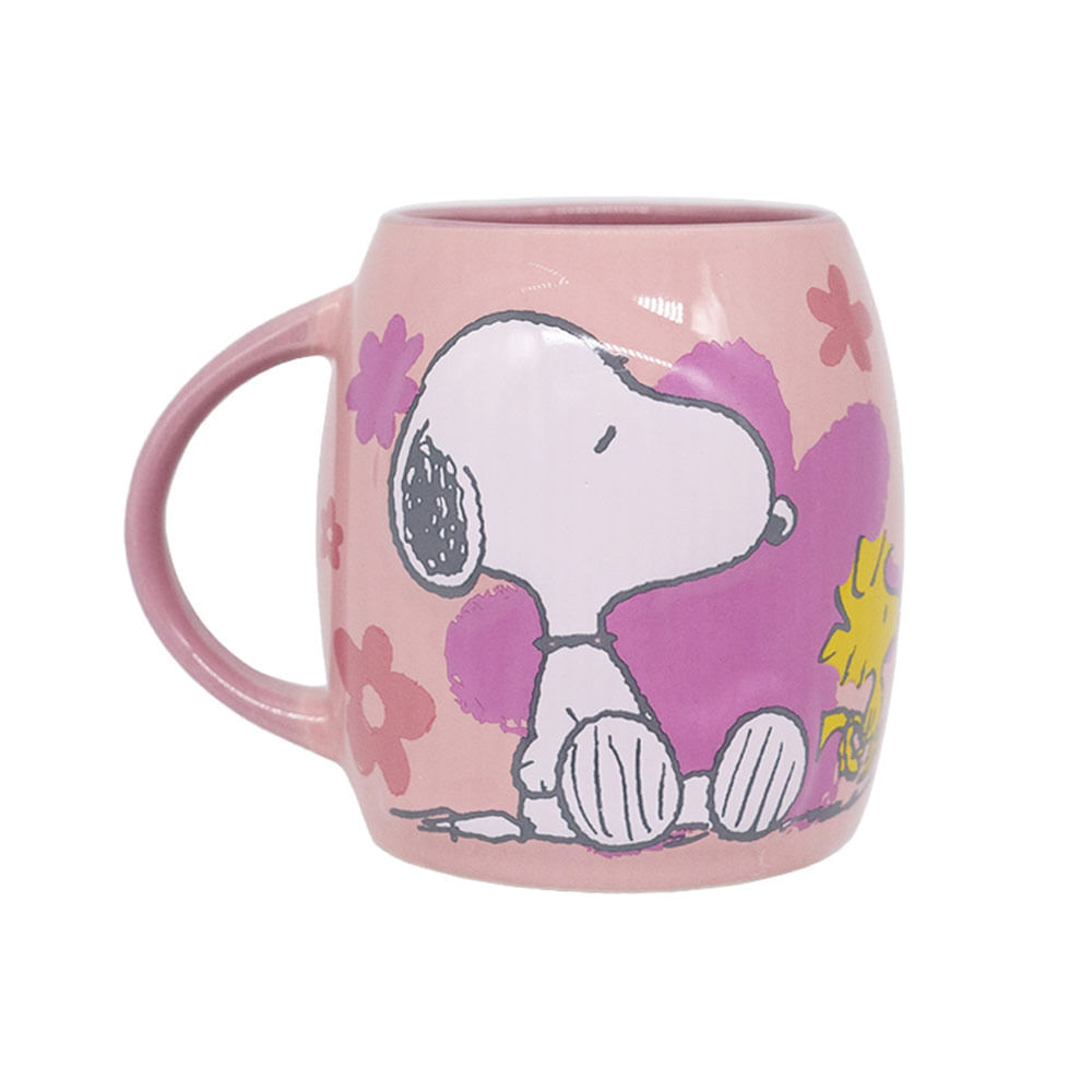 Taza Emboss Snoopy 400ml