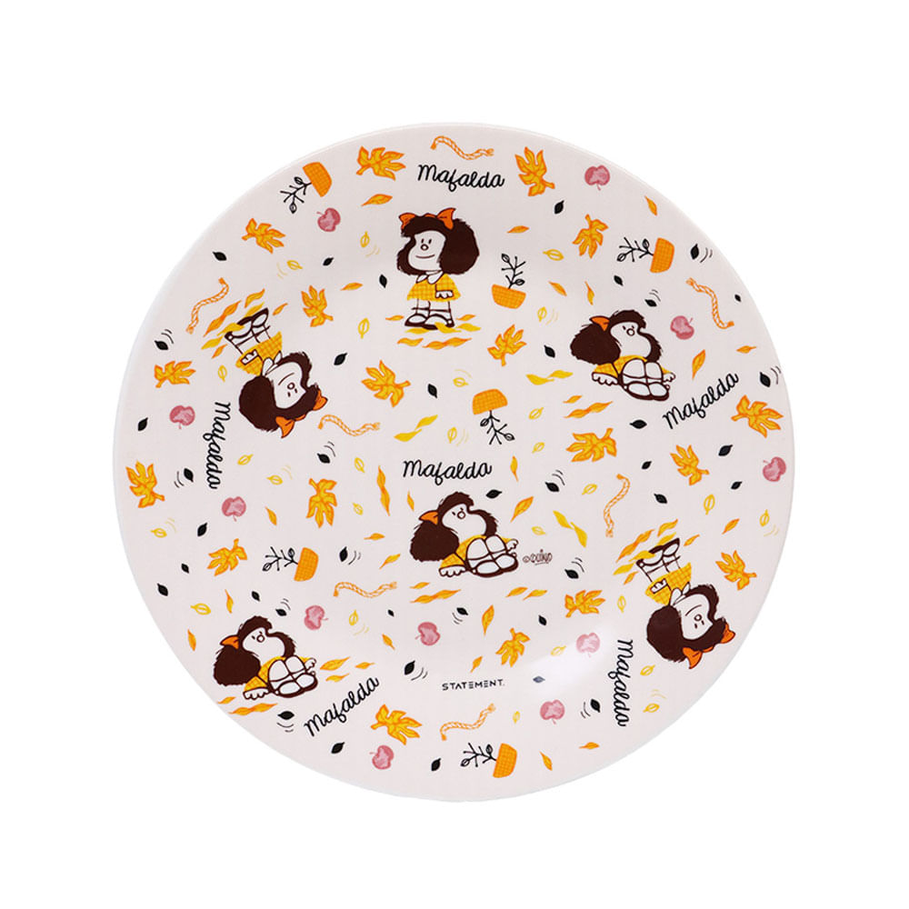 Plato Postre Mafalda