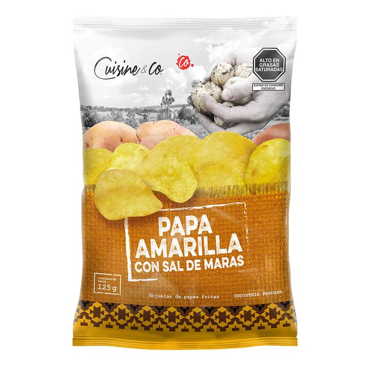 Papa Amarilla con Sal de Maras Cuisine & Co 125g