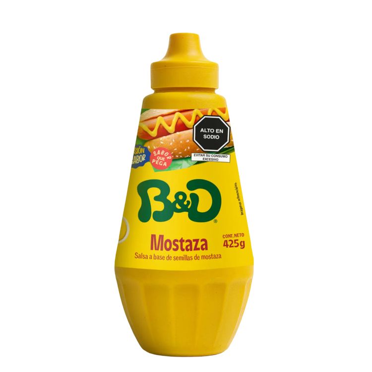 Mostaza B&D 425g