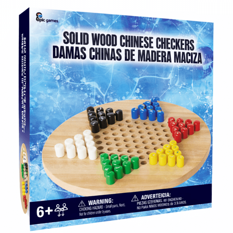 Damas Chinas de Madera Maciza