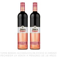 Twopack Vino Rosé Black Tower Botella 750ml