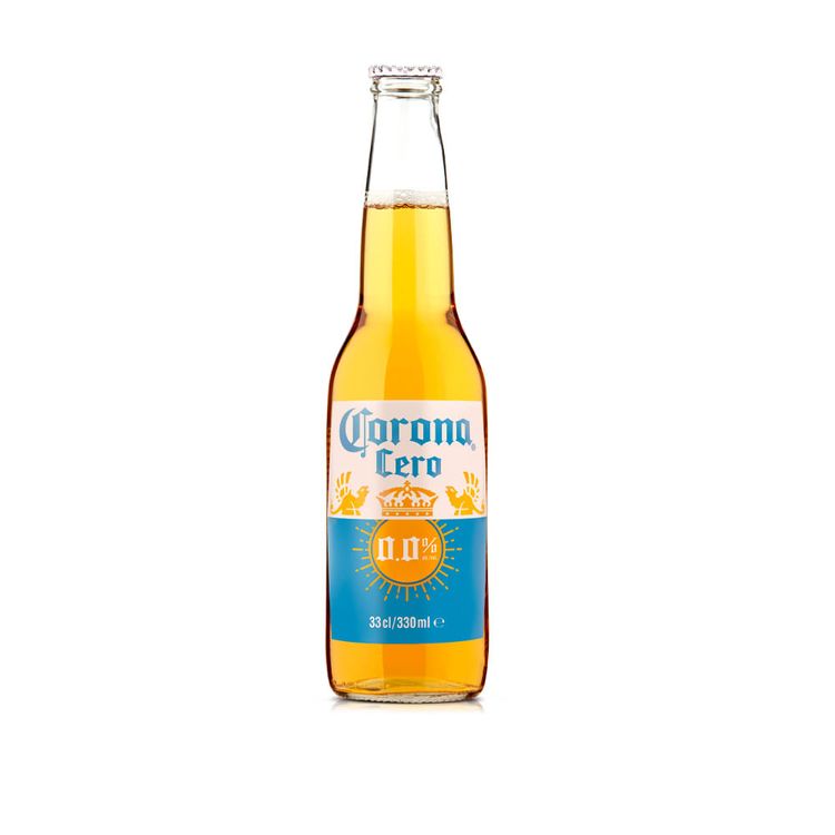 Cerveza Sin Alcohol Corona Cero Botella 330ml