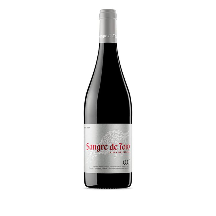 Vino Tinto Sin Alcohol Sangre de Toro 0% Botella 750ml