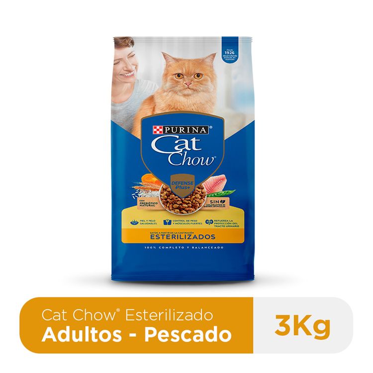 Alimento para Gatos Esterilizados Bolsa 3 kg