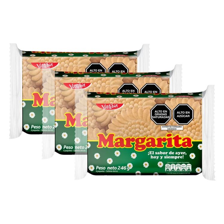 Sixpack x3 Galletas Margarita 41g
