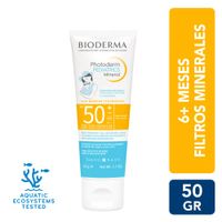 Protector Solar Bioderma Photoderm Pediatrics Mineral SPF50+ 50g