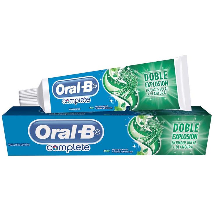 Tripack Pasta Dental Oral-B Complete Doble Explosión 90g