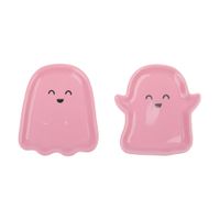 Plato Fantasma Krea Rosa Halloween 2026