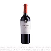 Vino Tinto Malbec Viu Manent Reserva Botella 750ml
